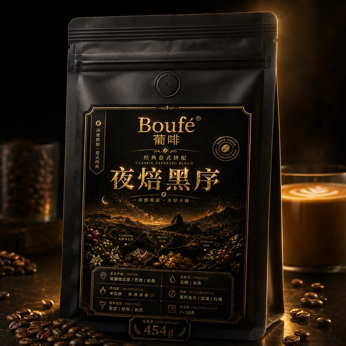 夜焙黑序