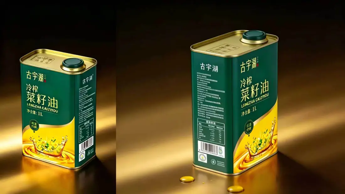 L冷榨菜籽油