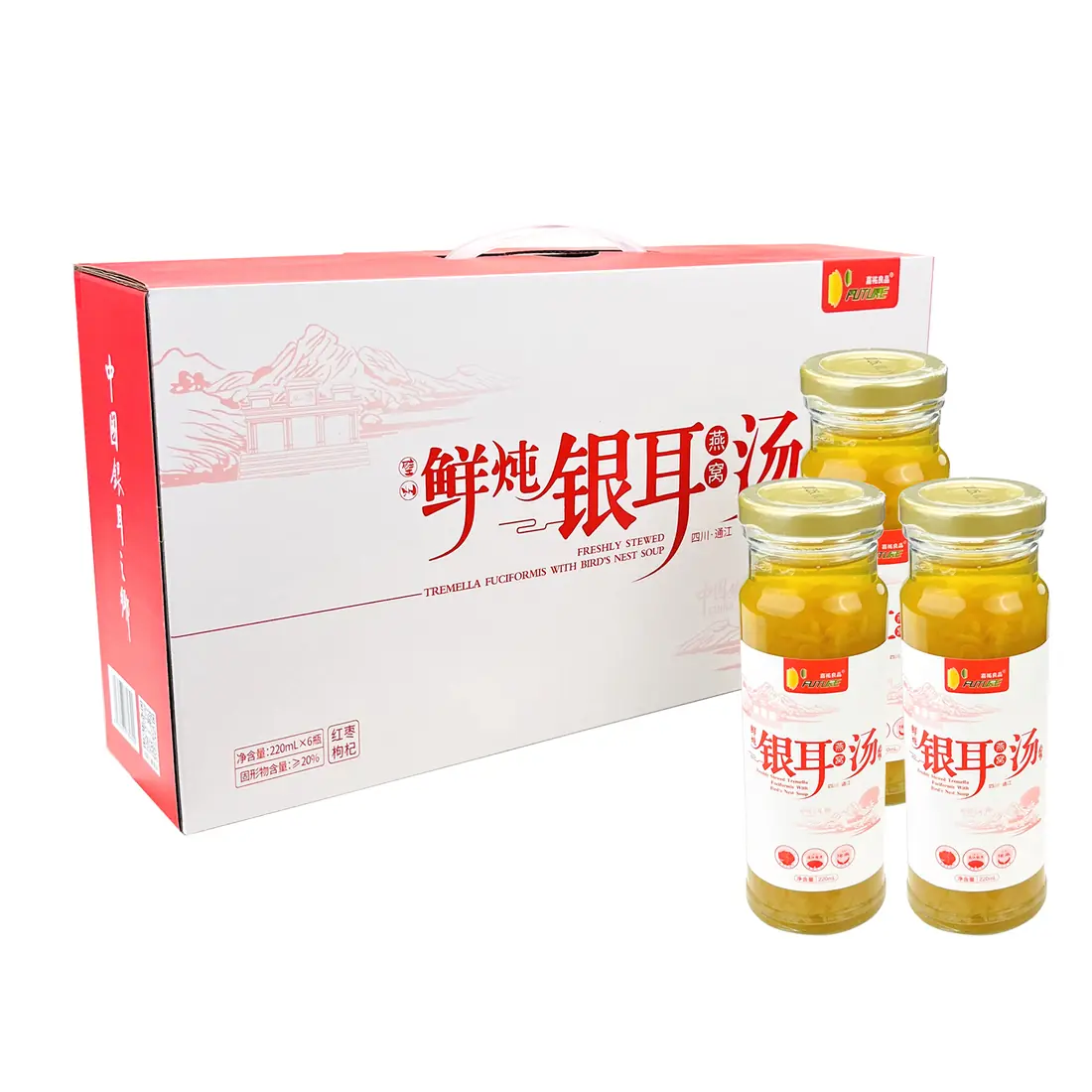 鲜炖银耳燕窝汤